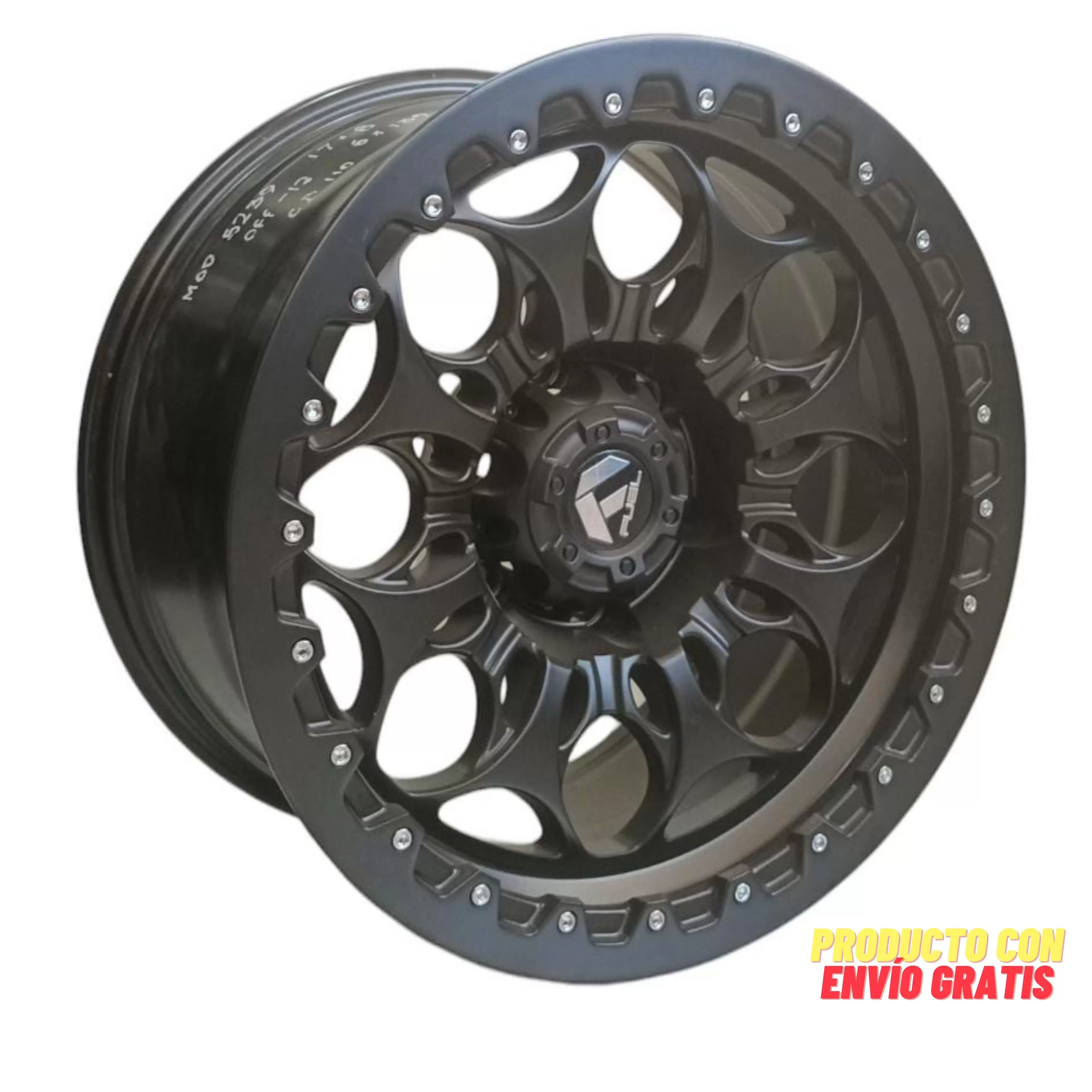 Llantas Aro 17 Fuel Apernada 6×139,7 Mod5239