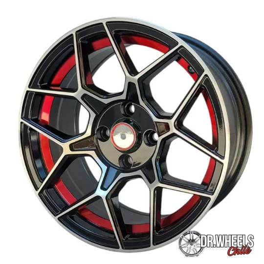 Llantas Aro 15 HCW H6197B Apernada 4X100