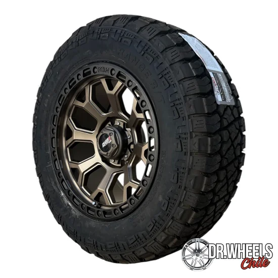 Pack Full Llantas Aro 17 6×139 Y Neumáticos 265/65r17 Wanli Rt